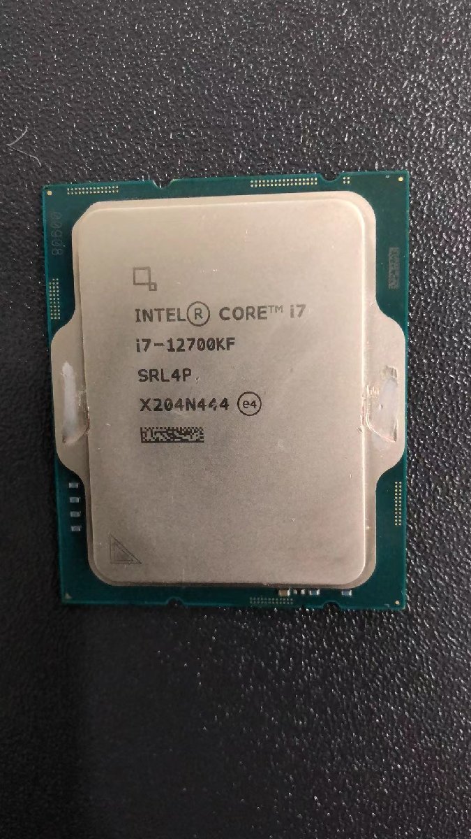 CPU インテル Intel Core I7-12700KF プロセッサー 中古 動作未確認