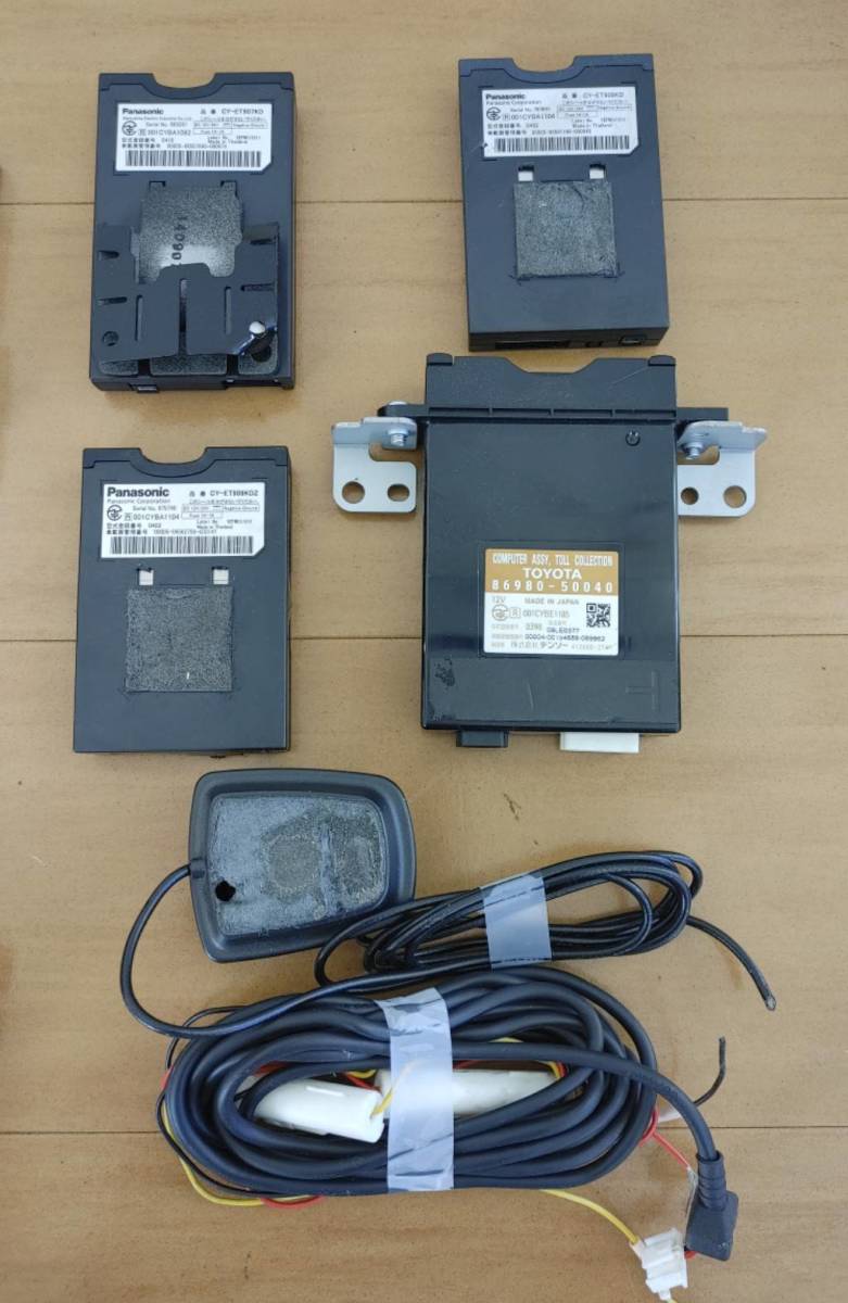 ETC 車載器 パナソニック & トヨタ 11台セット 【公式通販】