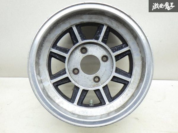 全国無料，定番人気 ハヤシ レーシング ストリート WL 14インチ 7J +7 PCD 114.3 4H ハブ径 約73ｍｍ ホイール 1本 AE86 レビン トレノ サニー 旧車 棚L-5(社外品)｜売買されたオークション情報、yahooの商品情報をアーカイ 4穴