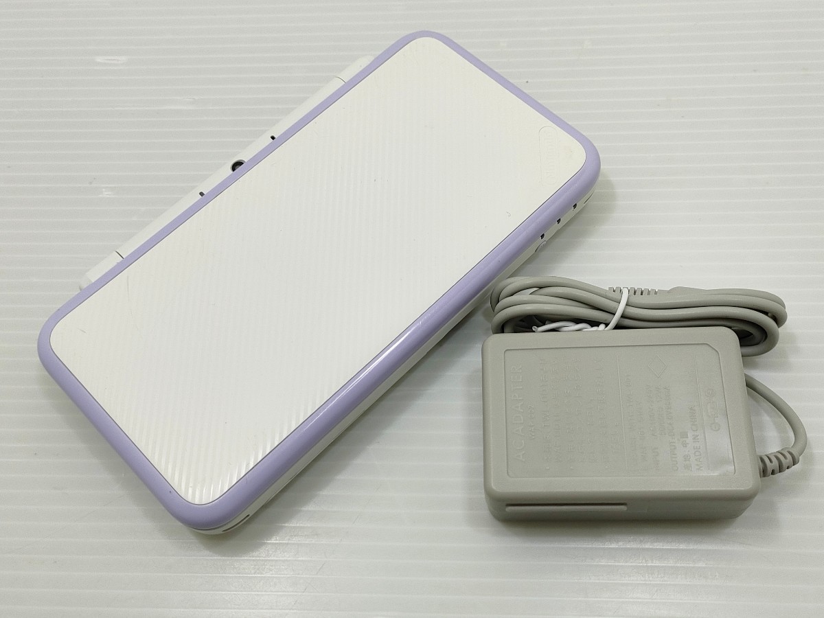 Newニンテンドー2DS LL ホワイト×ラベンダー 良品中古 NEWニンテンドー2DS LL ホワイト×ラベンダー New 2DS LL ホワイト×ラベンダー本体