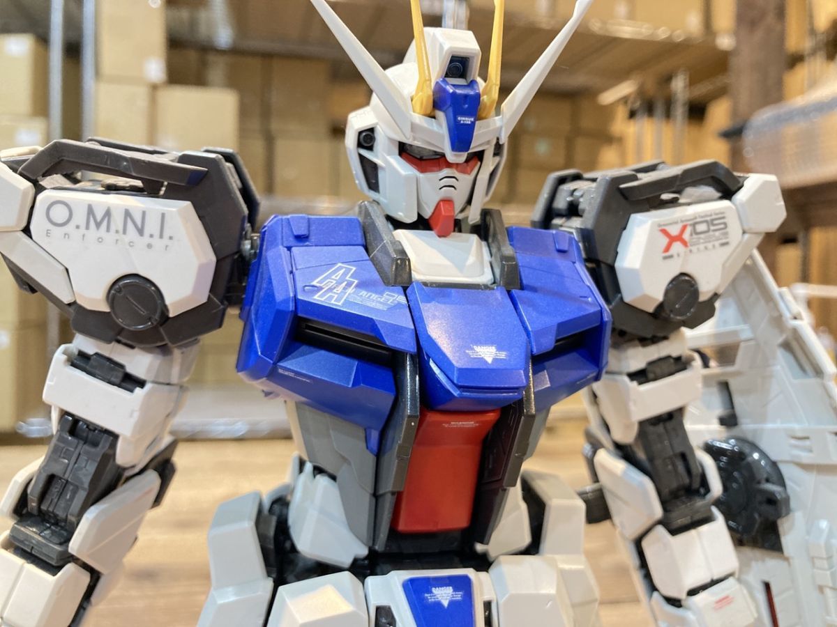 PGストライクガンダム(ジャンク品) バンダイ PG ストライクガンダム 完成品 現状渡し 機動戦士ガンダム