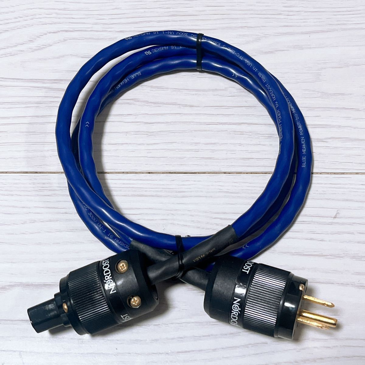 NORDOST ノードスト Blue heaven 電源ケーブル 1.5m