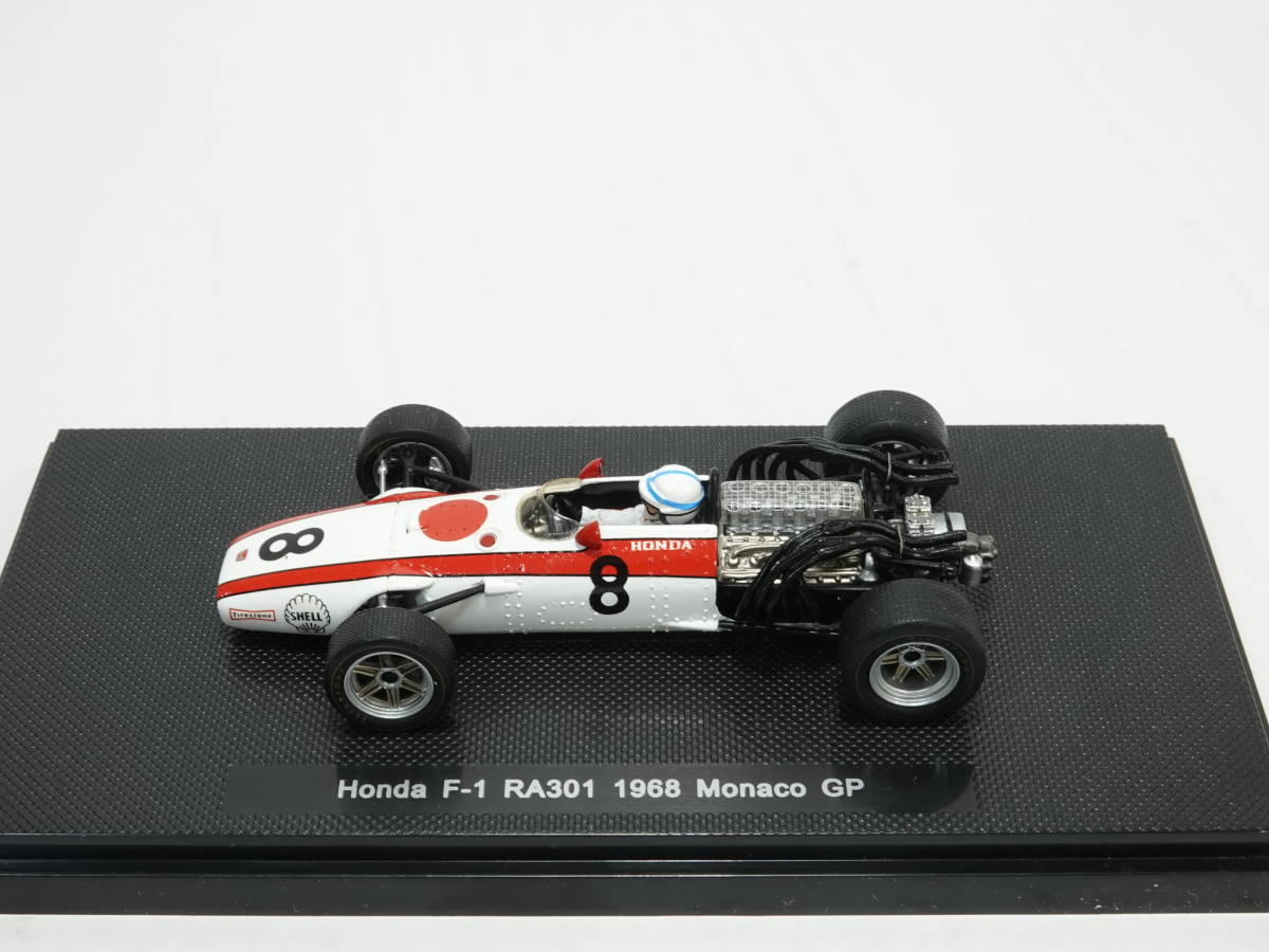1/43 【エブロ】 ホンダ F-1 RA301 1968 Monaco GP №8(レーシングカー