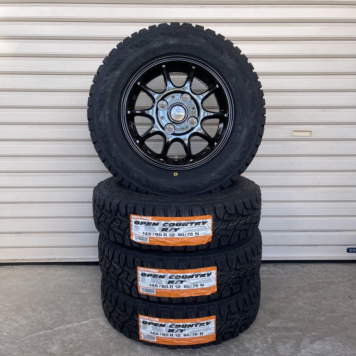 G-SPEED G-07 TOYO OPEN COUNTRY R/T 145/80R12 145/80-12 80/78N