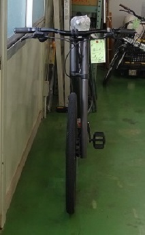 『現地引渡し、現金払い限定』　高槻市の放置自転車対策リサイクル販売　No.１　Cannondale_2