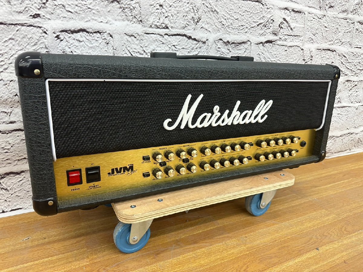 □t1736 ジャンク☆Marshall マーシャル JVM410H ヘッドアンプ フット