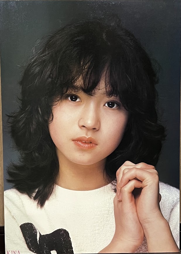 ☆中森明菜☆ 美品 木製パネル ポスター 昭和アイドル 80年代アイドル  