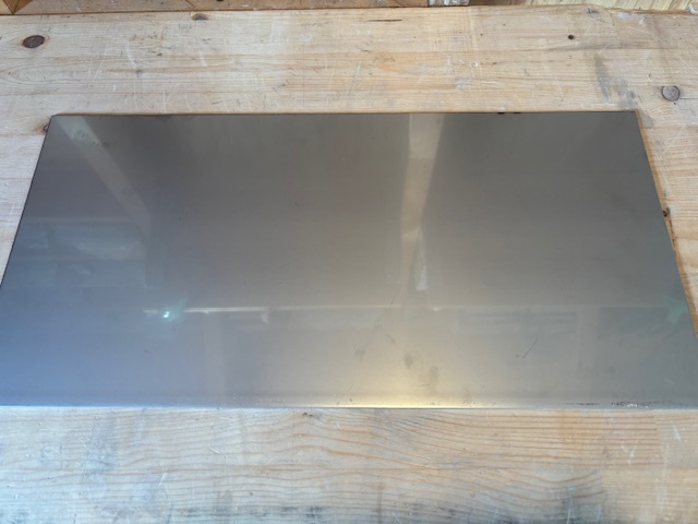 ①ステンレス板 厚み2.0ミリ×500ミリ×247ミリ １枚_1