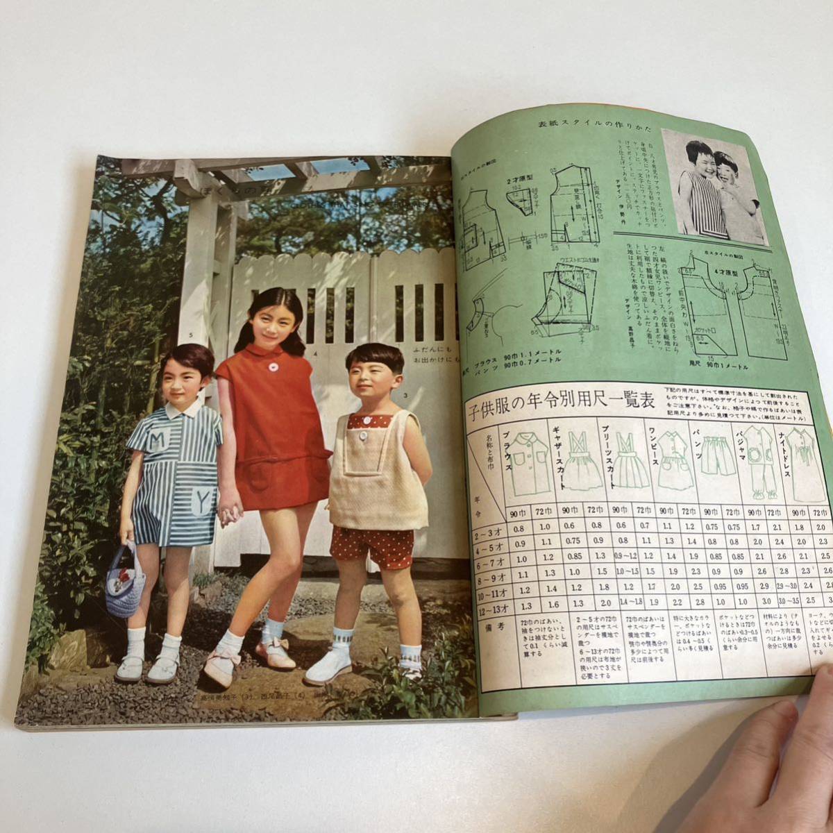 240124「別冊ドレスメーキング」夏のかわいい子供服 1960年夏 NO.3