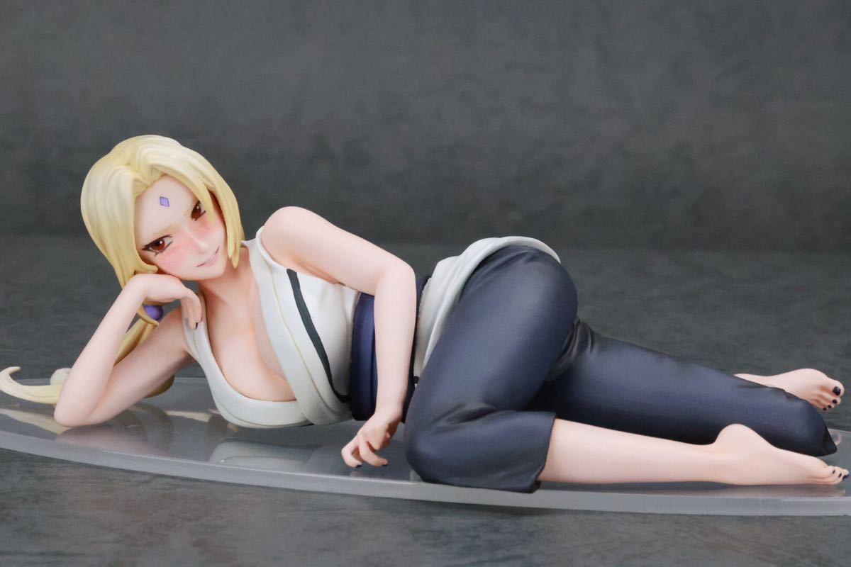 NARUTO ナルト 疾風伝 Relax time 綱手 リペイント フィギュア フル