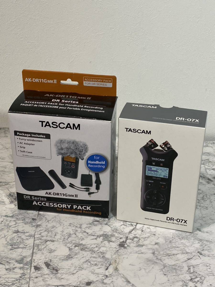 ASCAM DR07X 数回使用美品おまけ付き 幅広い 