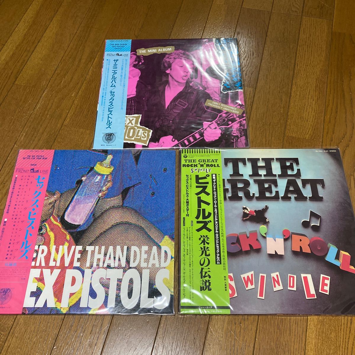 SEX PISTOLS セックスピストルズ 苦かっ ライブレコード】