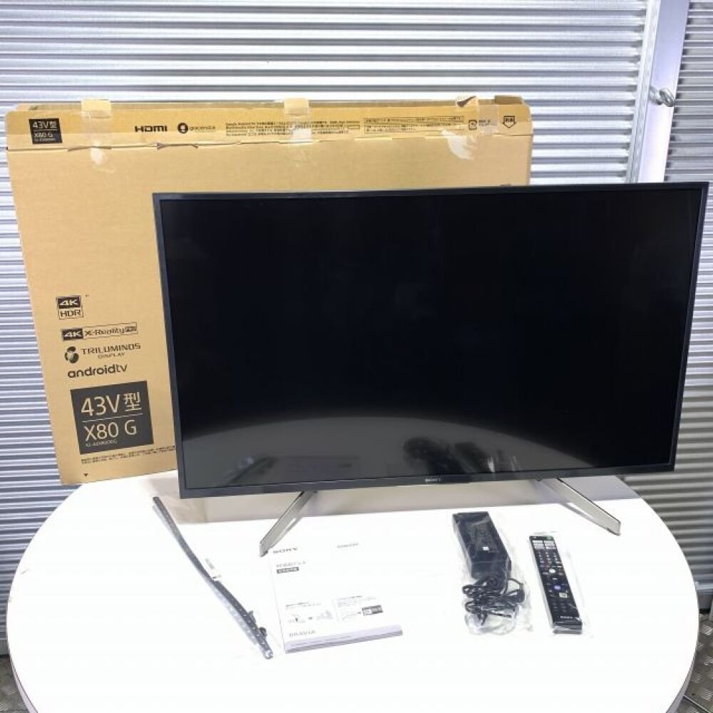 SONY KJ-43X8000G 43インチ液晶テレビ　液晶割れアリ 液晶割れ SONY ソニー BRAVIA ブラビア 43V型 KJ-43X8000G 4K液晶