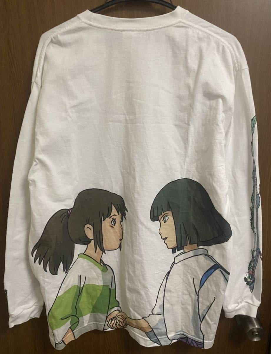 レア 千と千尋の神隠し 長袖 Tシャツ スタジオジブリ HOT TOPIC 