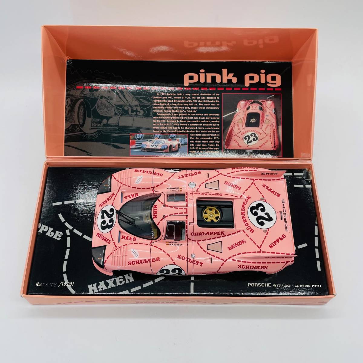 ミニチャンプス 1/18 ポルシェ 917/20 Pink Pig Le Mans 1971 モデル 