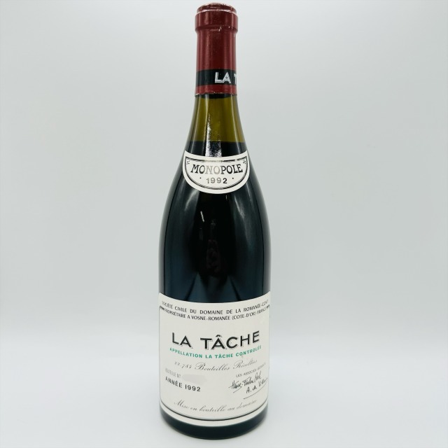 【空瓶】LA TÂCHE 1992年 ドメーヌ・ド・ラ・ロマネ・コンティ DRC ドメーヌ ド ラ ロマネ コンティ ラ ターシュ 1992年 LA TACHE
