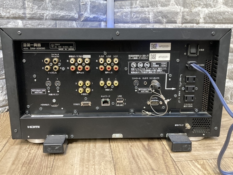 第一興商 LIVEDAM DAM-XG5000 カラオケ機器 ジャンク 「16911