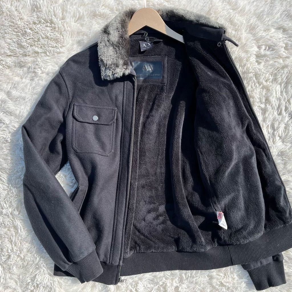 美品/L相当☆ アルマーニ エクスチェンジ ARMANI EXCHANGE ダウン 