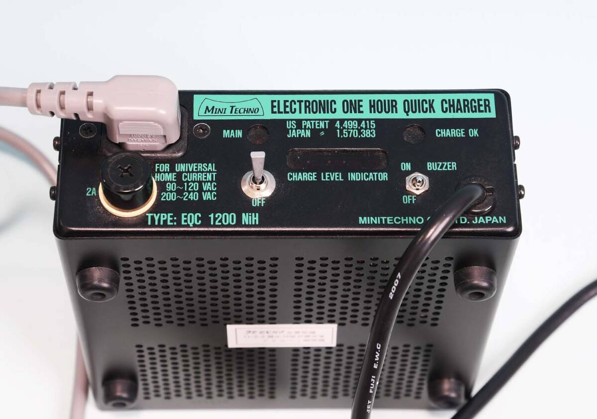 ミニカム　ストロボGIANT-EX-L III ノーマルヘッドGN-120 (ケース有り) 急速充電器セット_5