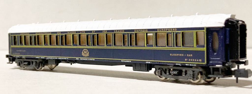 N RIVAROSSI 品番不明 ワゴンリ オリエント急行 寝台車3532 白屋根