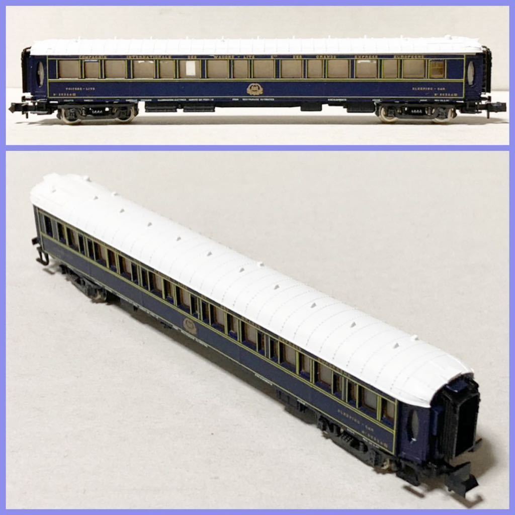 N RIVAROSSI 品番不明 ワゴンリ オリエント急行 寝台車3532 白屋根