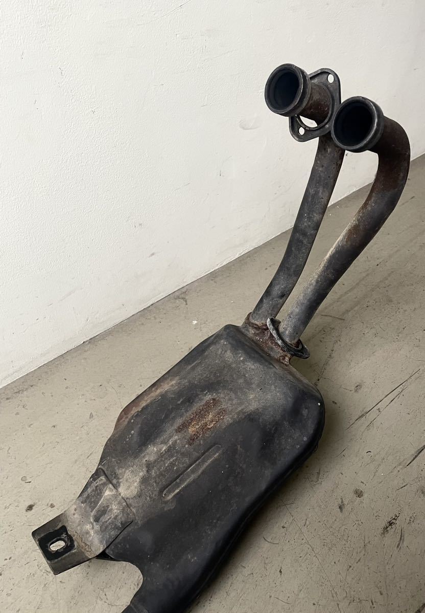 SRX250 51Y 純正 マフラー / YAMAHA ヤマハ 80年代 レーサー 旧車 ヴィンテージ_2