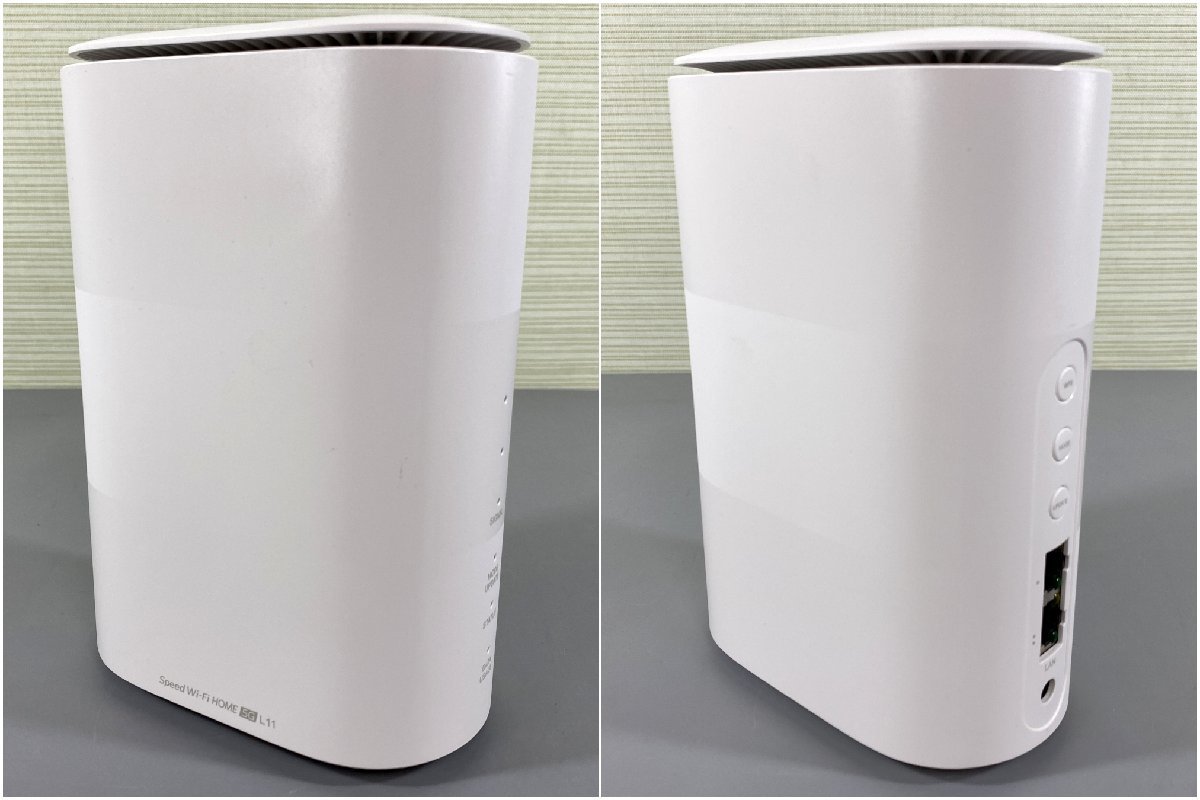 中古品＞UQ WiMAX ホームルーター ZTE Speed Wi-Fi HOME 5G L11