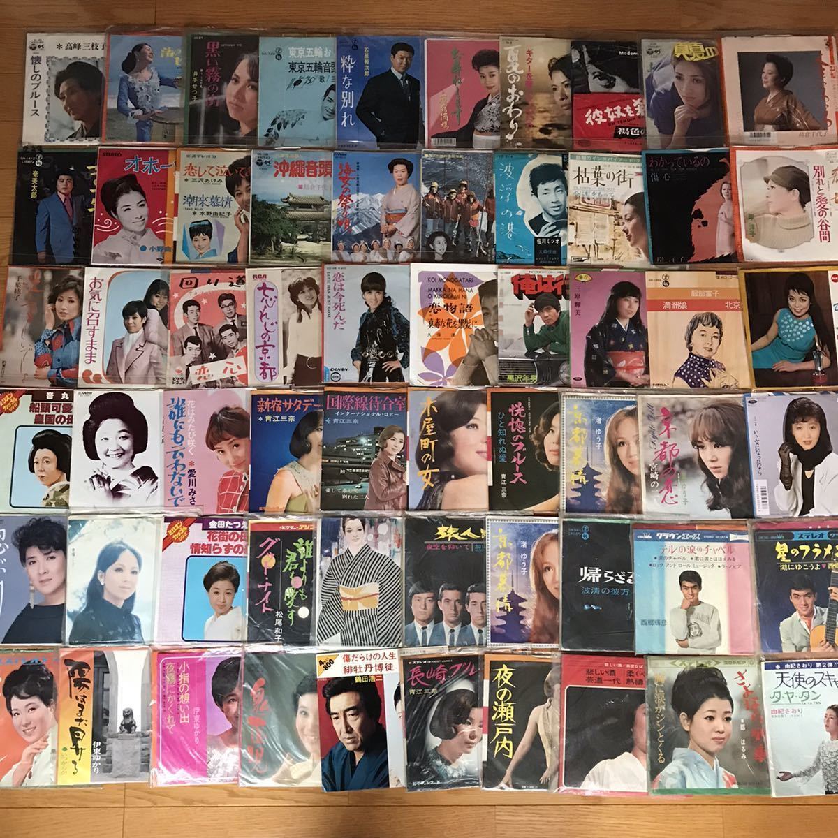▽まとめ出品▽ その④ epレコード 120枚 邦楽 昭和歌謡 演歌 音頭など