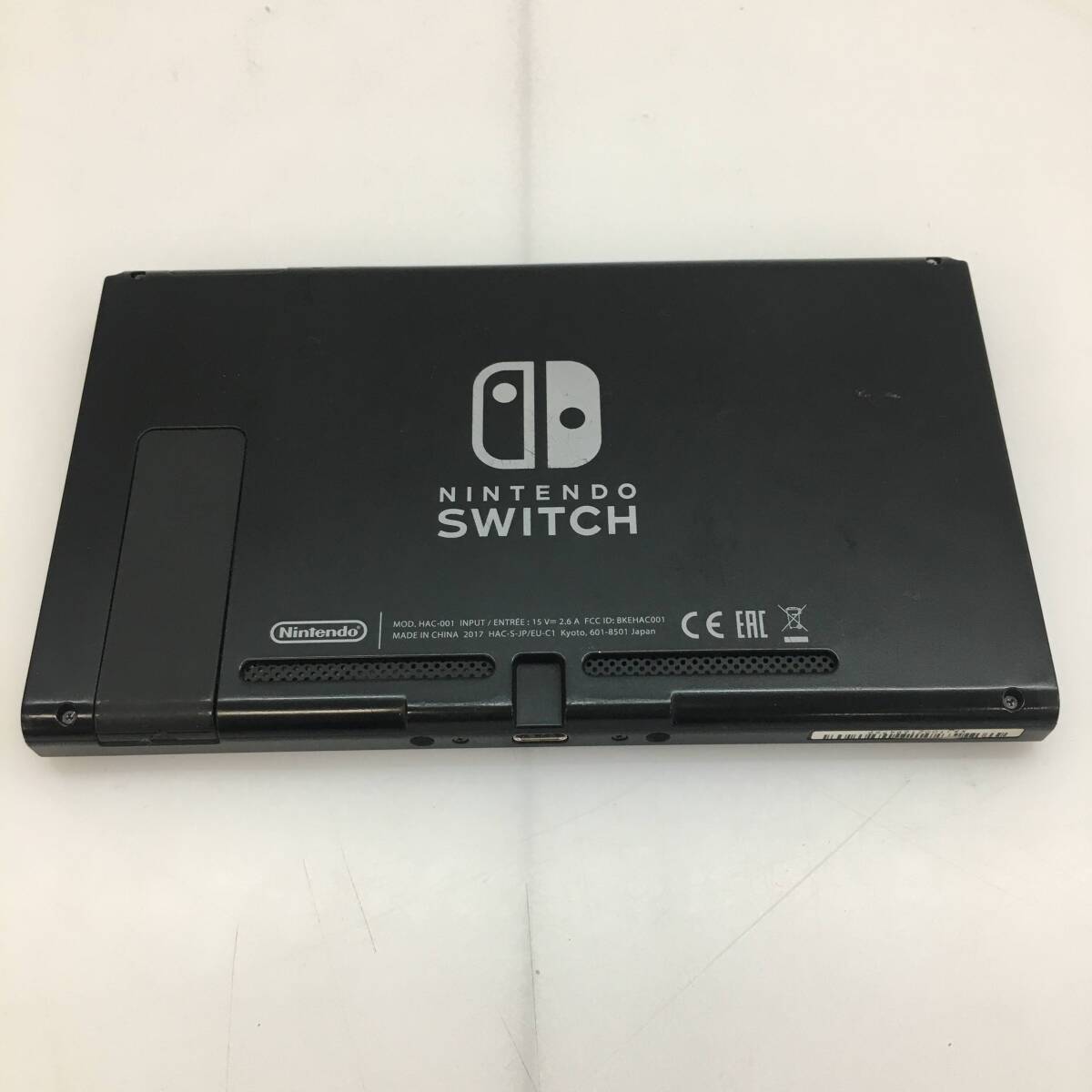 No.3254 ☆1円～【Nintendo Switch】スイッチ本体 旧型 Joy-Conグレー