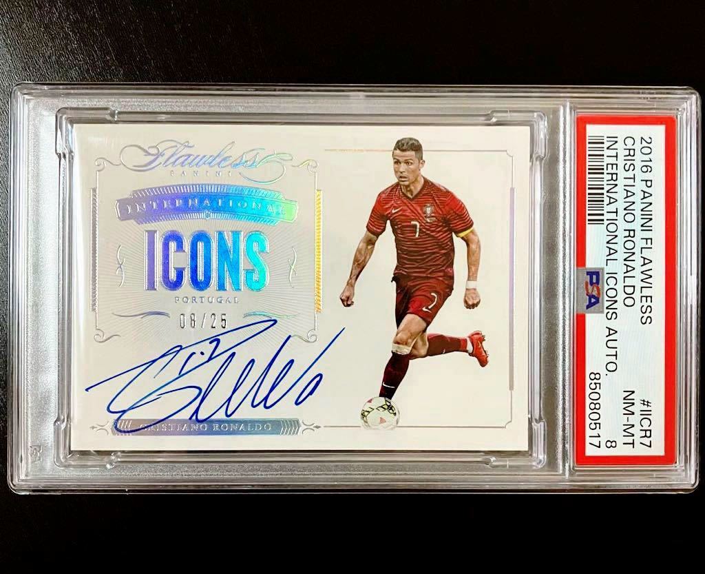 直筆サインカード クリスティアーノ・ロナウド Cristiano Ronaldo