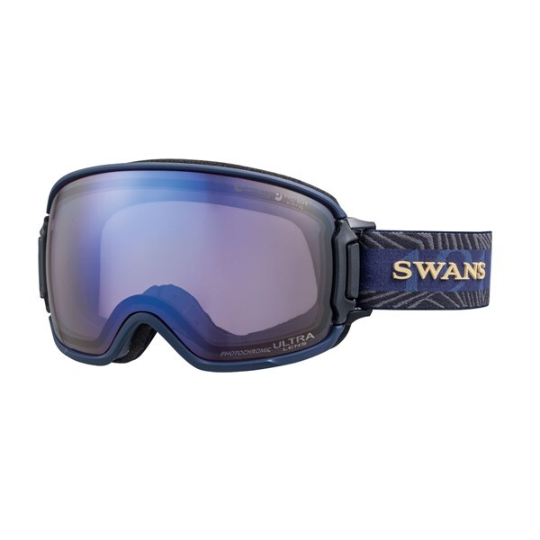 【サイン入り】24-25 SWANS ULTRA調光ミラー ゴーグル 【NBK】 ゴーグル スワンズ SWANS RL-MDH-CMIT-BL SWANS＜2024＞RIDGELINE