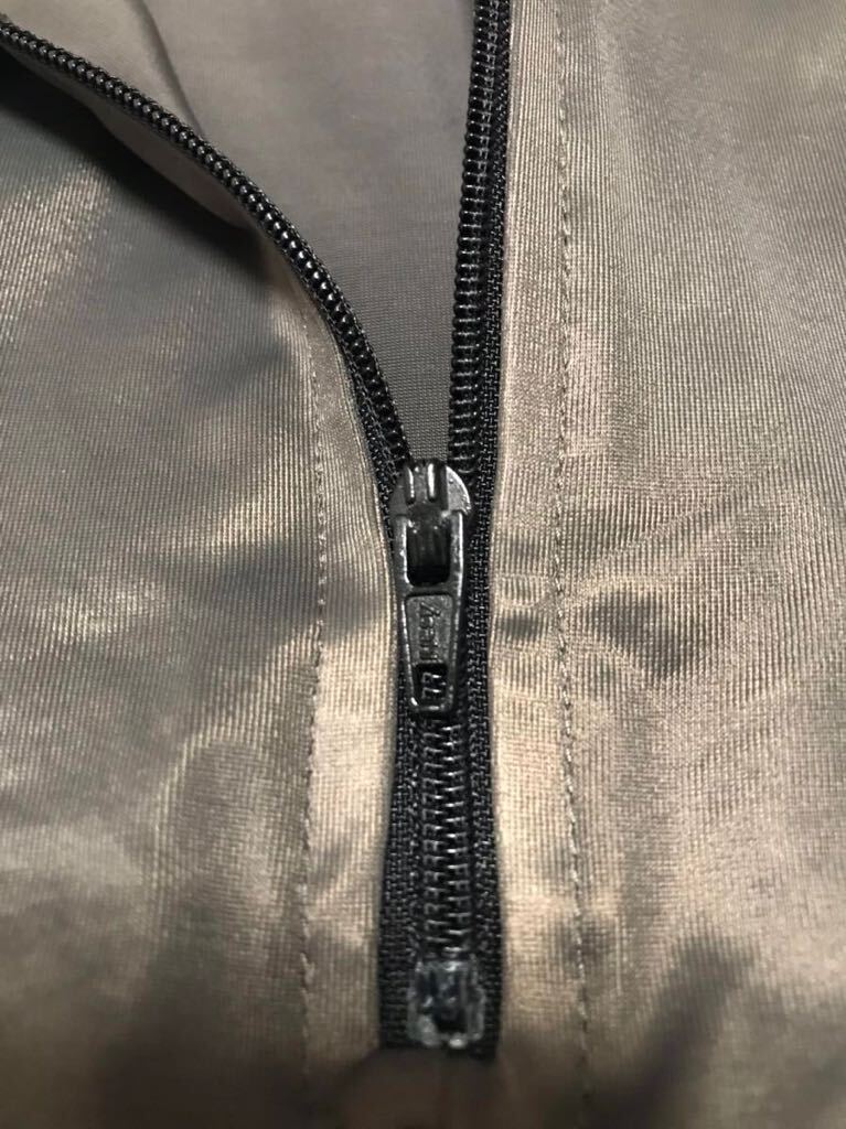 REALISE コスプレ 競泳水着 LLサイズ リアライズ ブラック グレー ハイレグ ハイカット 長袖 バックファスナー _4