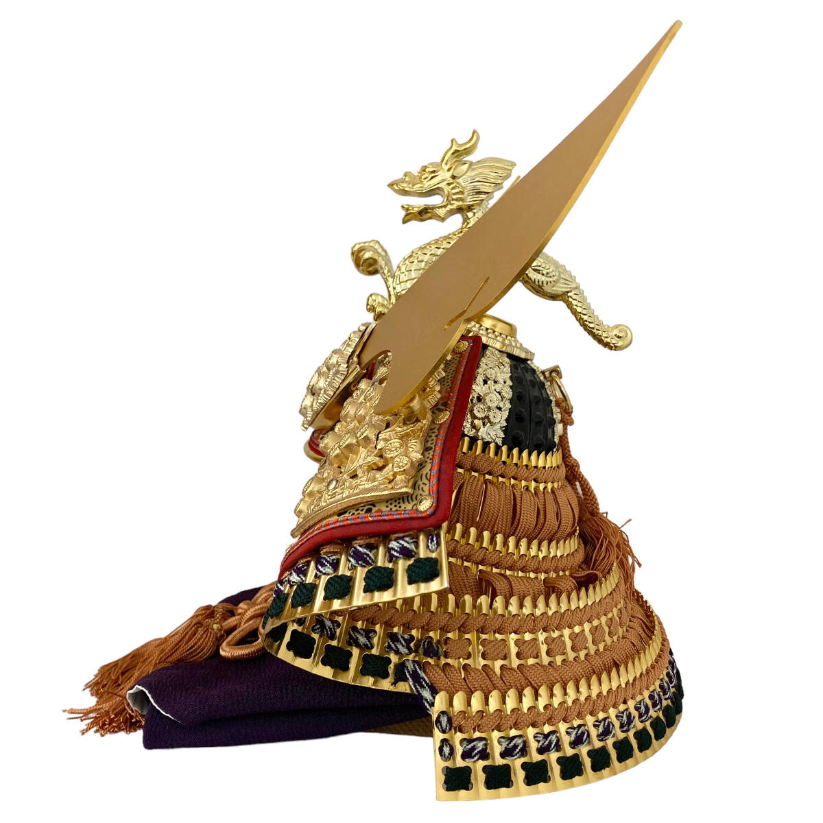 二条城 菊一文字兜 二条城 国宝模造 菊一文字兜 秀鳳作 20号 武具 甲冑 かぶと 兜 こども