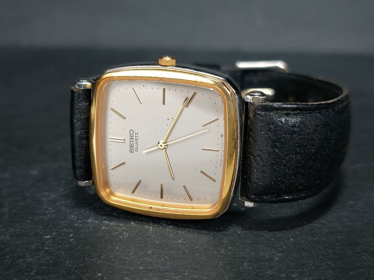 SEIKO セイコー QUARTZ クォーツ 9021-5020 アナログ 腕時計 3針