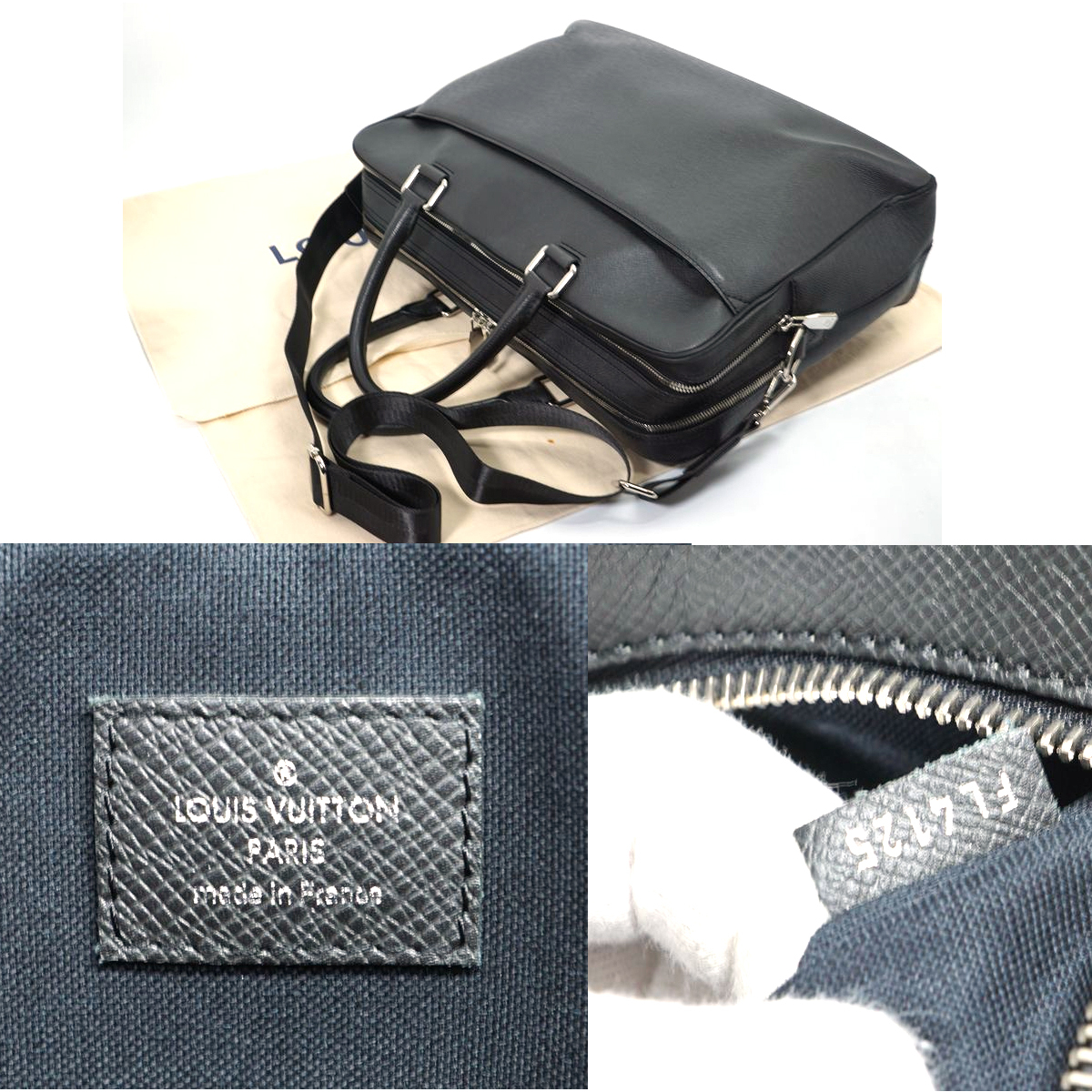 美品】Louis Vuitton タイガ ビジネスバッグ PDB GM ショルダーバッグ