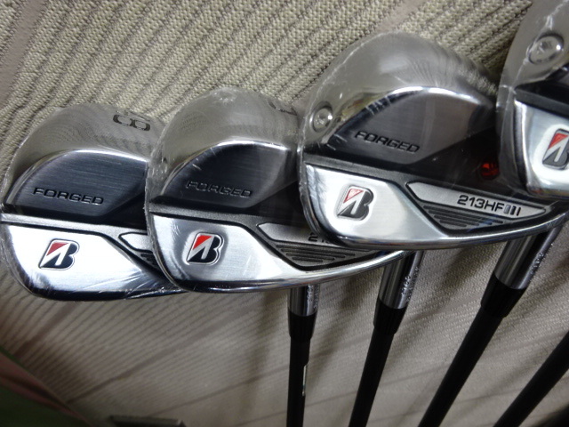 ブリヂストン　飛びの213HF　6本セットアイアン　Diamana　BS50ⅰカーボン　Sシャフト　新品_5