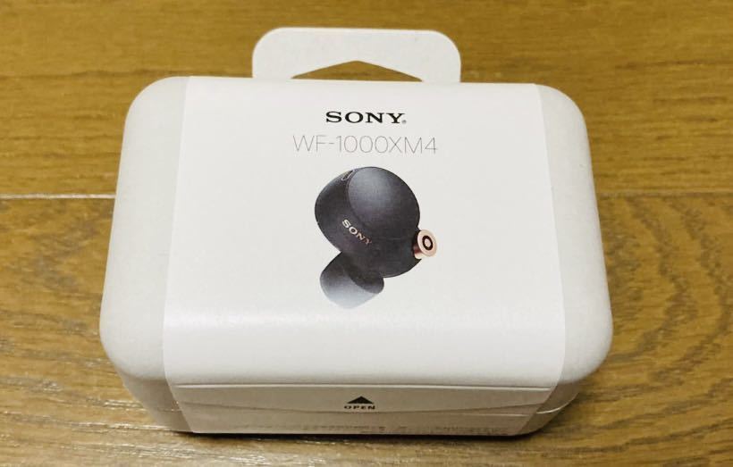 〔新品・未開封〕SONY ソニー WF-1000XM4　ブラック ワイヤレス ノイズキャンセリングイヤホン〔正規品・未使用〕_1