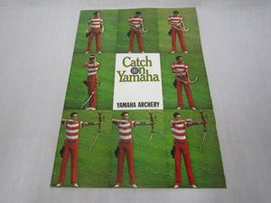 ●昭和レトロ●YAMAHA ARCHERY ヤマハアーチェリー CatchonYamaha カタログ YA62 YB66 YC