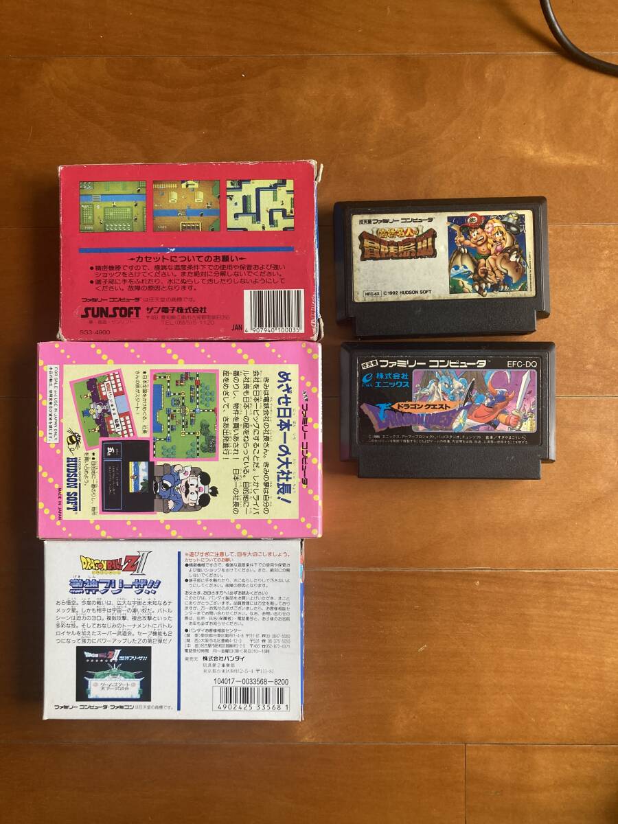 ファミコンソフト　5本セット　まとめ売り　箱付き_2