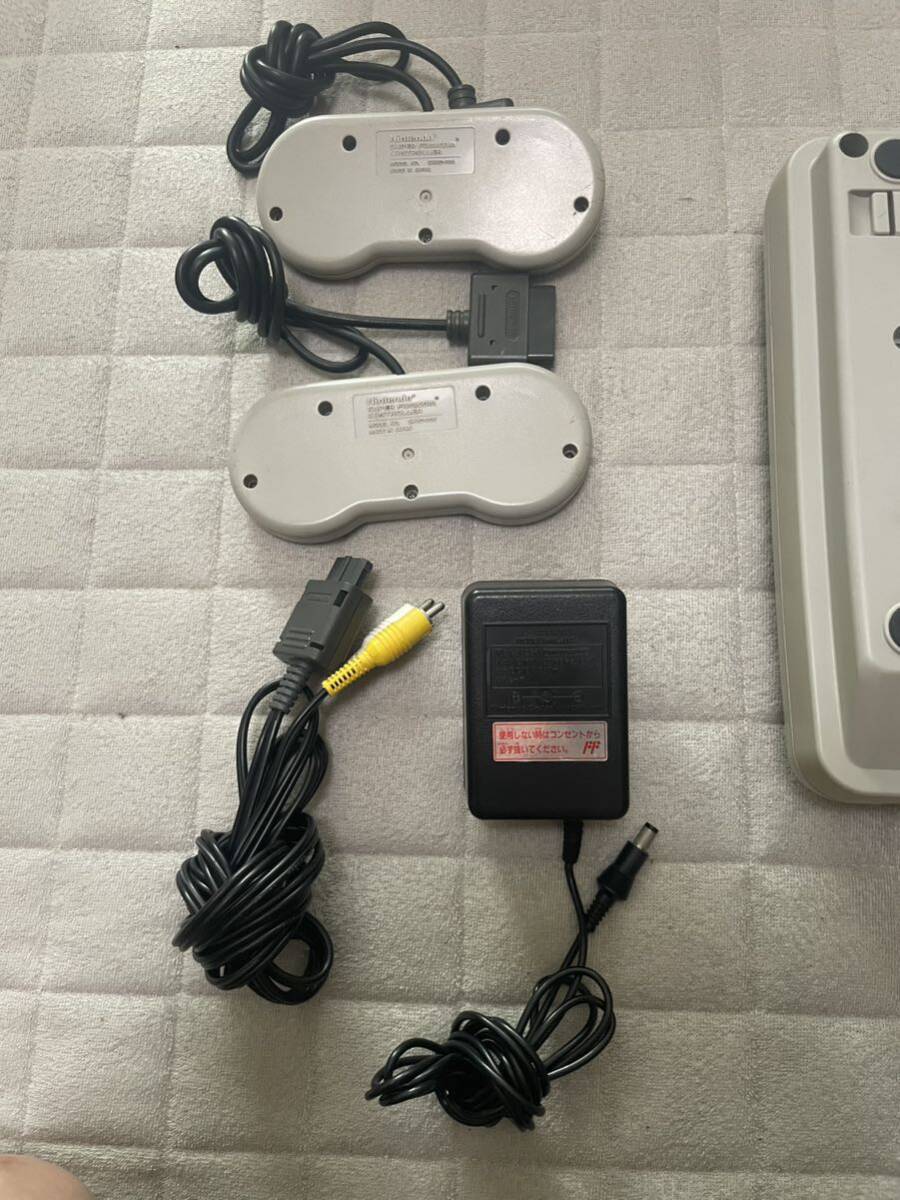 ★中古★スーパーファミコン機 ゲーム機 ソフト17本 まとめ売り 裏面名前記載あり 動作確認済 任天堂 Nintendo ニンテンドー _8