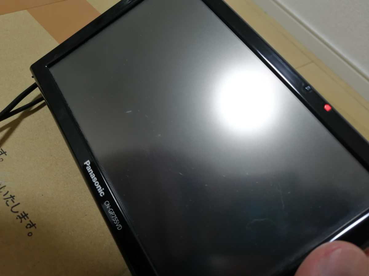 廃盤品Panasonic CN-GP755VD ゴリラ ポータブルナビ カーナビ