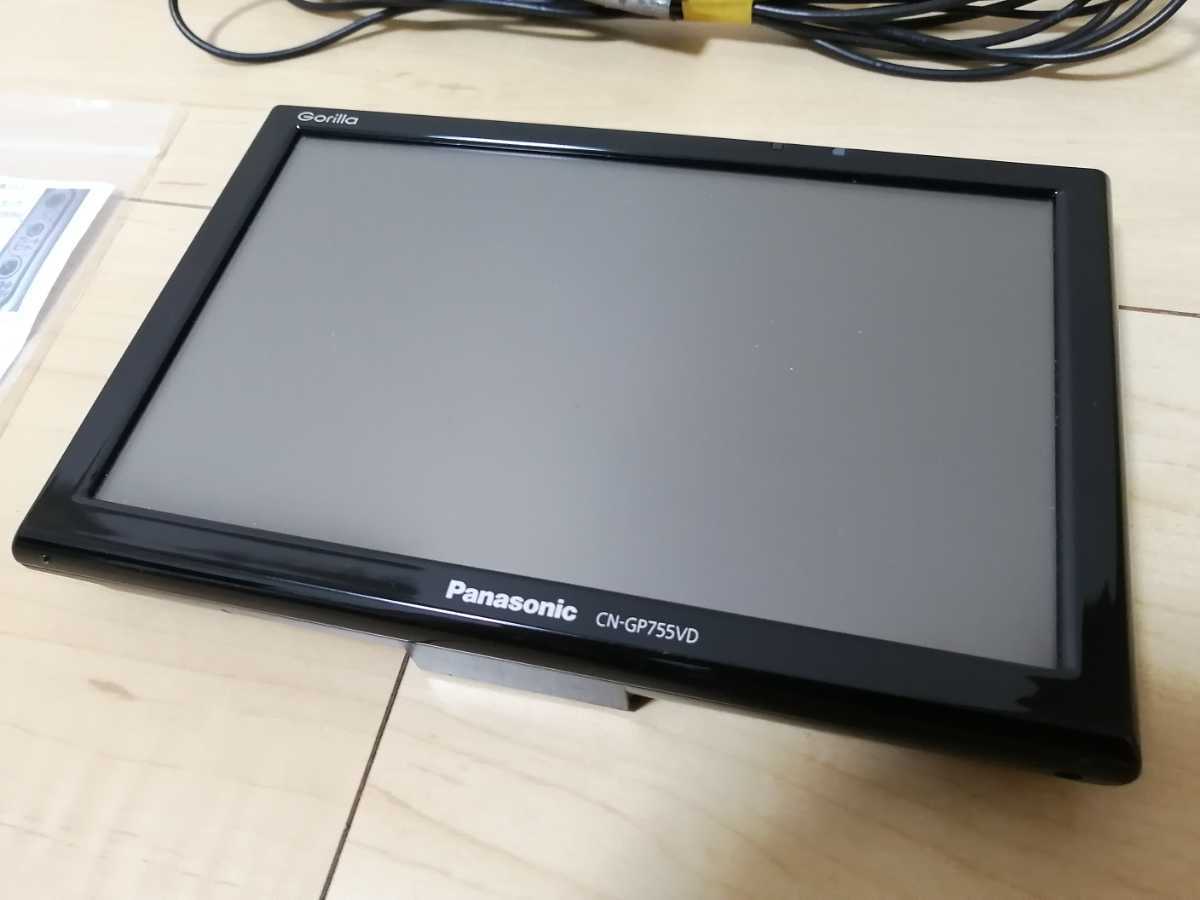 CN-GP755VD パナソニック ゴリラ ポータブルナビ カーナビ 7V型 地デジ