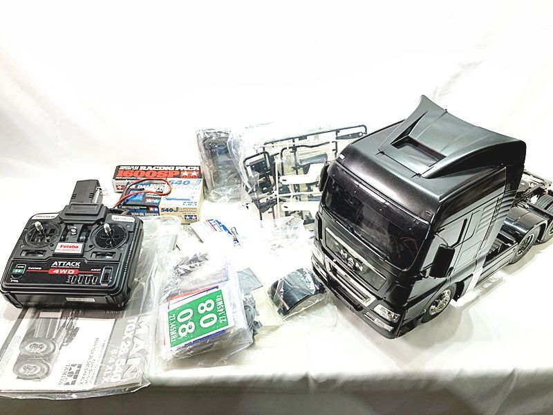 タミヤ 1/14 電動RCビッグトラック トレーラーヘッド MAN TGX 26. 540