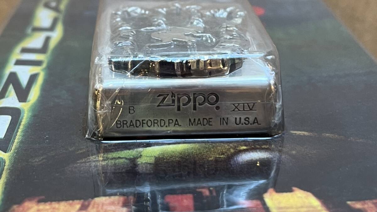 □稀少!オイルライター/恐らく未使用□Zippo LIMITED EDITION GODZILLA 