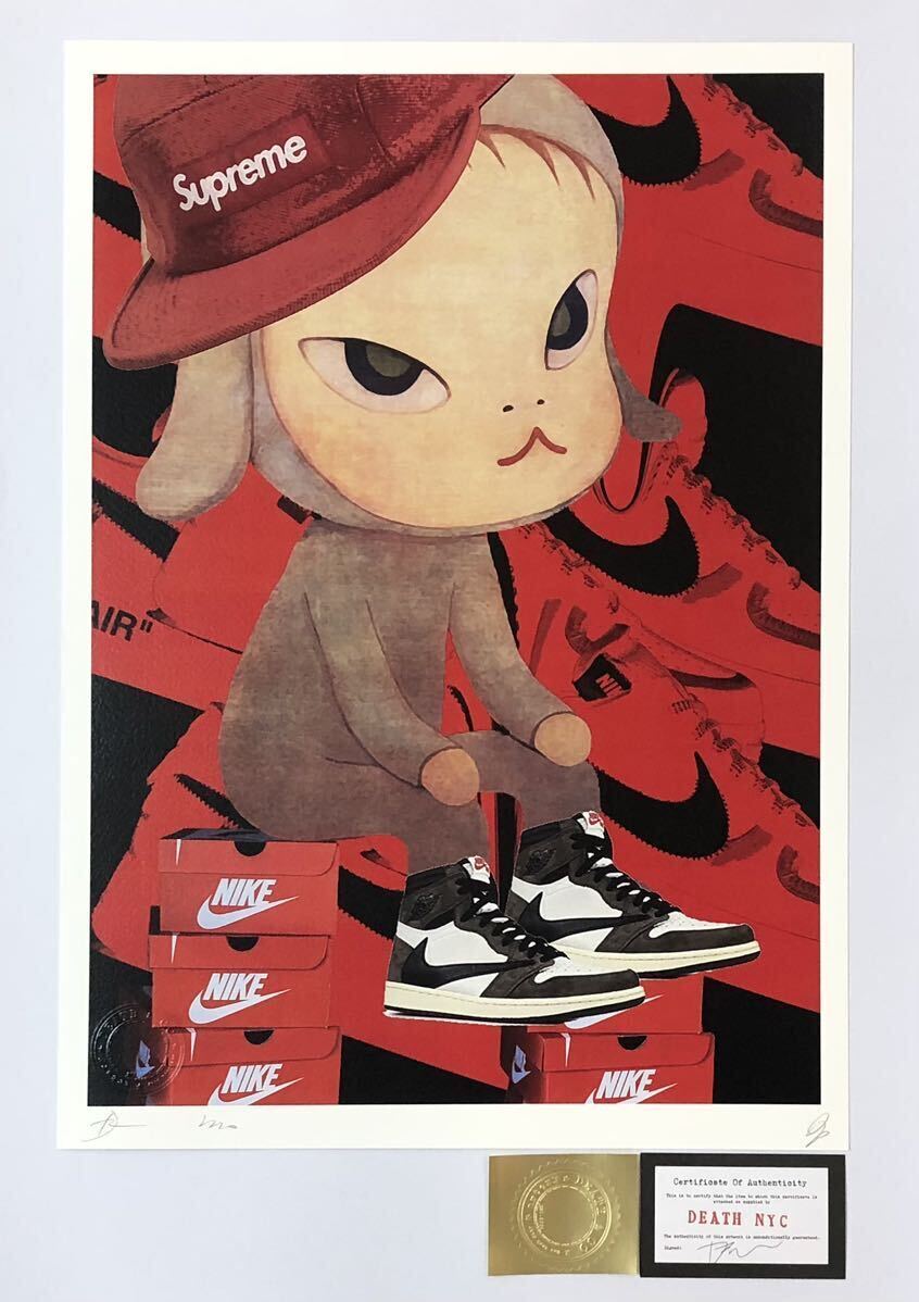 DEATH NYC アートポスター 世界限定100枚 ポップアート 奈良美智