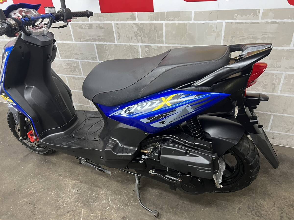 SYM　クロックス125　CROX125　LXMAEA301HX 　販売証明書有り　場内走行確認済み　エンジン始動動画有り　売り切り 未整備 現状車 バンガレ_10