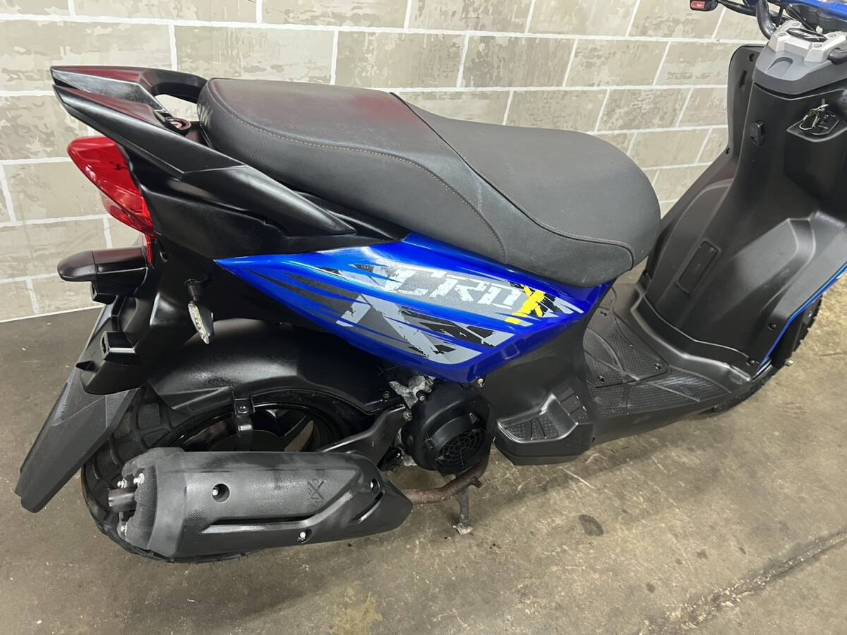 SYM　クロックス125　CROX125　LXMAEA301HX 　販売証明書有り　場内走行確認済み　エンジン始動動画有り　売り切り 未整備 現状車 バンガレ_8