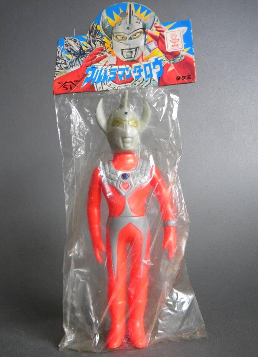 タケミ ウルトラマンタロウ ソフビ 当時物 当時物 70`s ウルトラマンタロウ sofvi 日本製タケミ 未開封 ソフビ