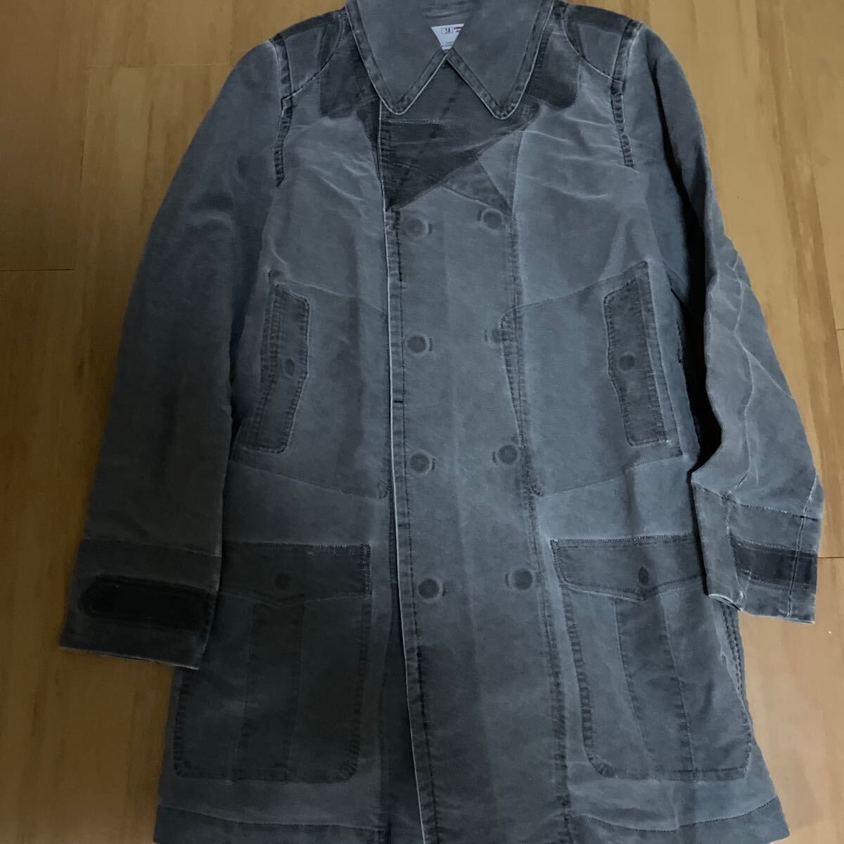 UNDER COVER 97 初期 爪ダッフルコート アンダーカバー 藤井フミヤ レア！アーカイブUNDERCOVER 初期 レリーフ Pコート 藤井フミヤ着