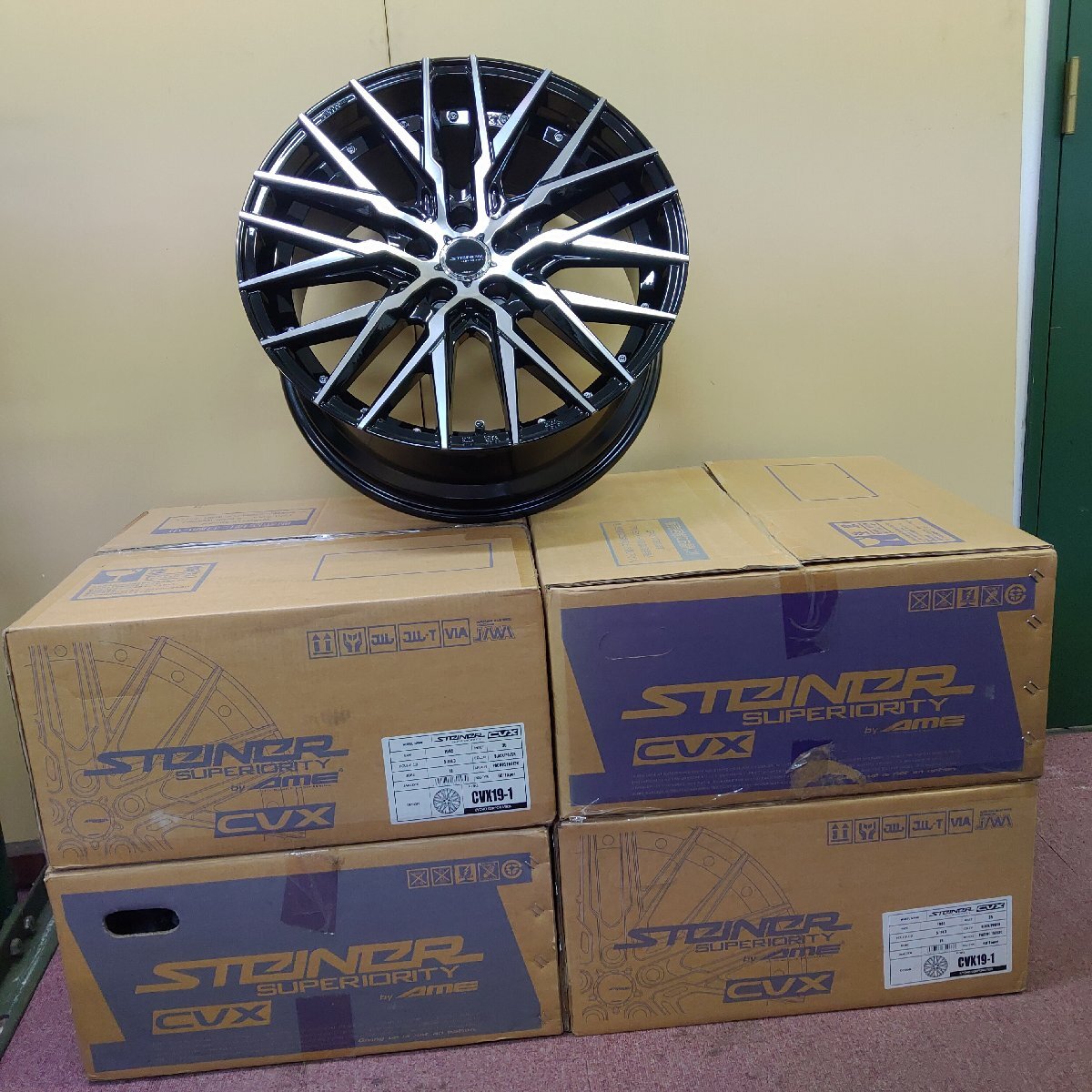 STEINER CVX シュタイナー 19インチ 4本セット 新品未使用 2026年最新